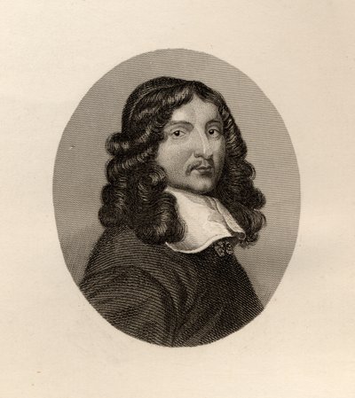 Porträt von Andrew Marvell (1621-78) von English School